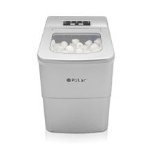 Máquina De Gelo Polar - Ice Maker - Prata - 15kg dia
